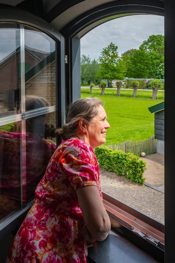 Vrijstaand Huisje, Dichtbij Kinderdijk Oud-Alblas エクステリア 写真